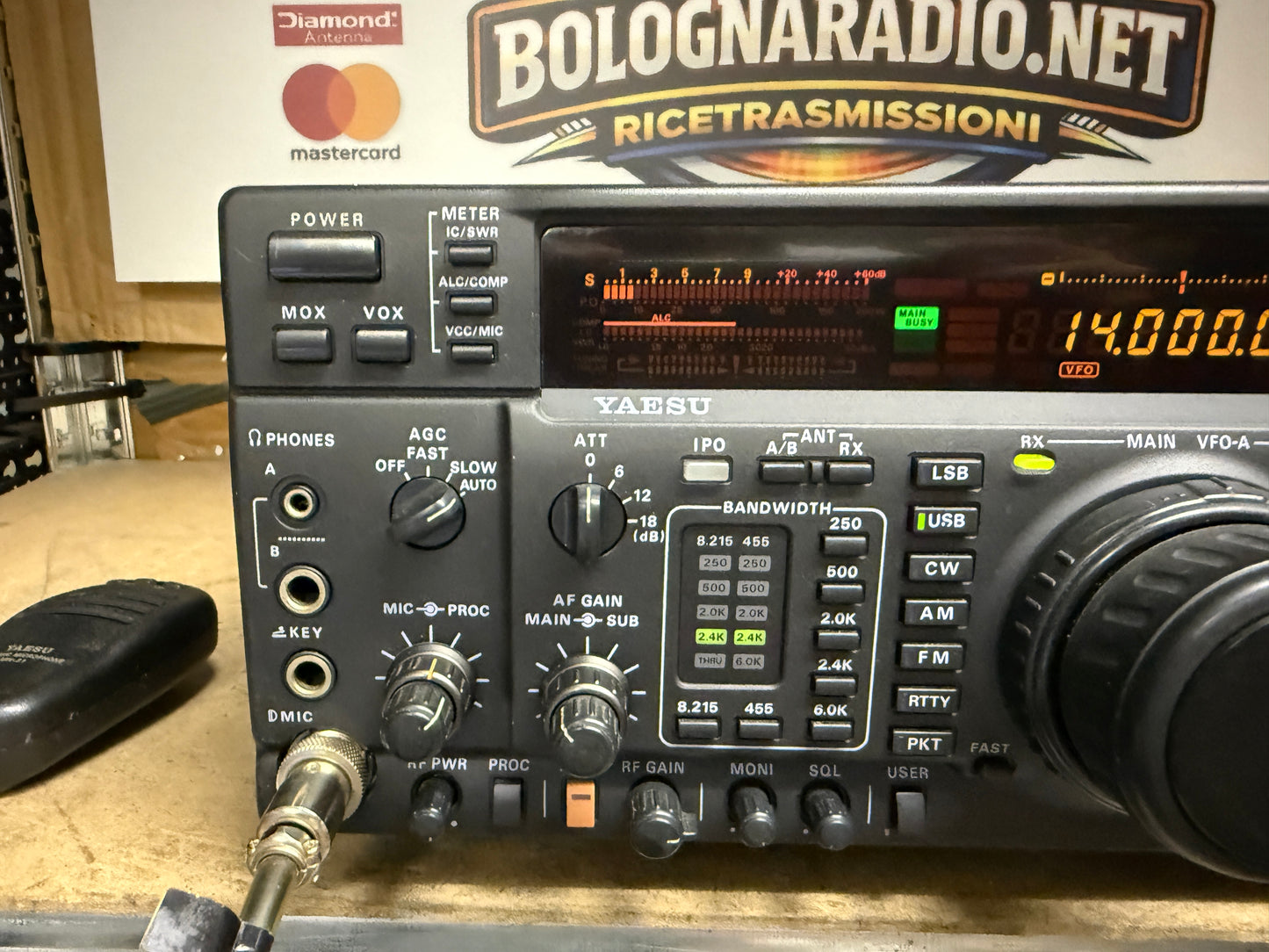 Yaesu FT 1000 MP collins 12volt perfetta Garanzia 12 Mesi