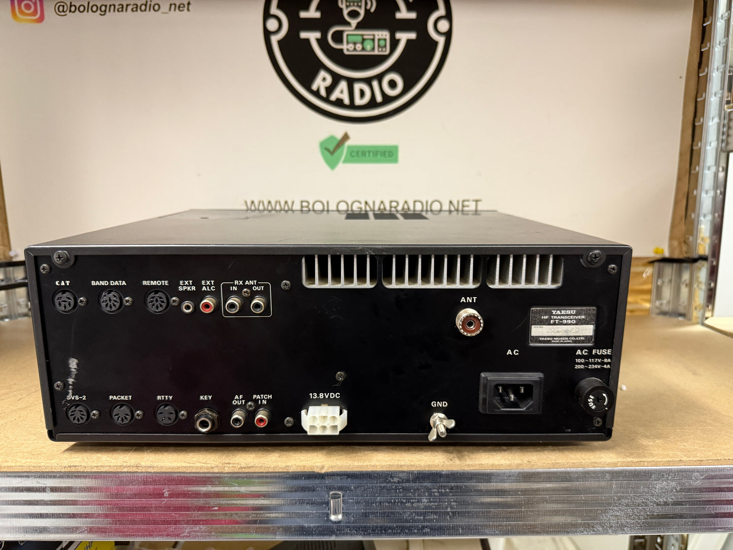 Yaesu FT 990 perfetto 100 Watt