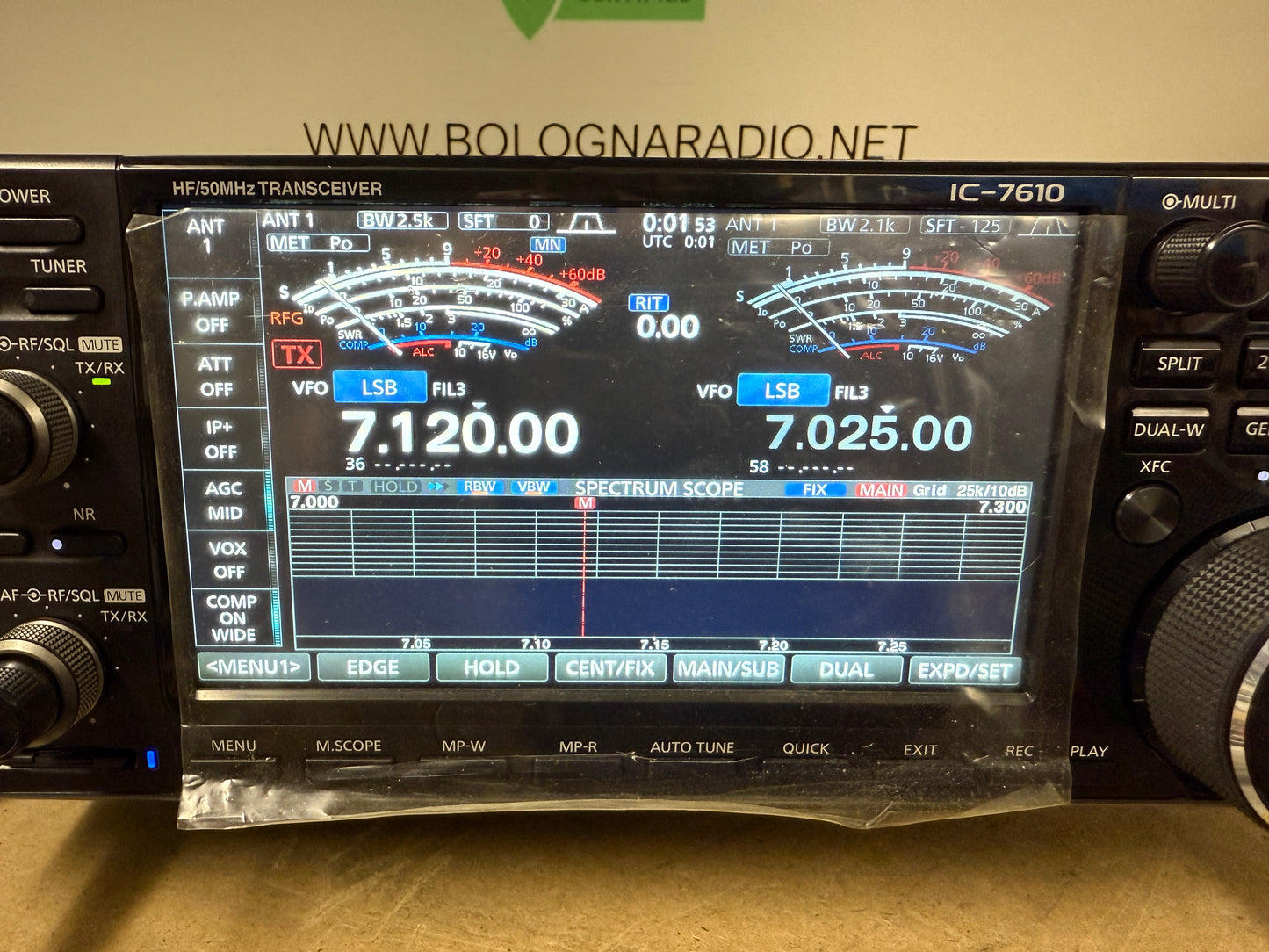 Icom ic 7610 pari al nuovo full set garanzia 12 mesi