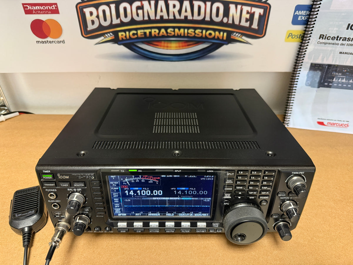 Icom ic 7600 pari al nuovo full set Garanzia 12 Mesi