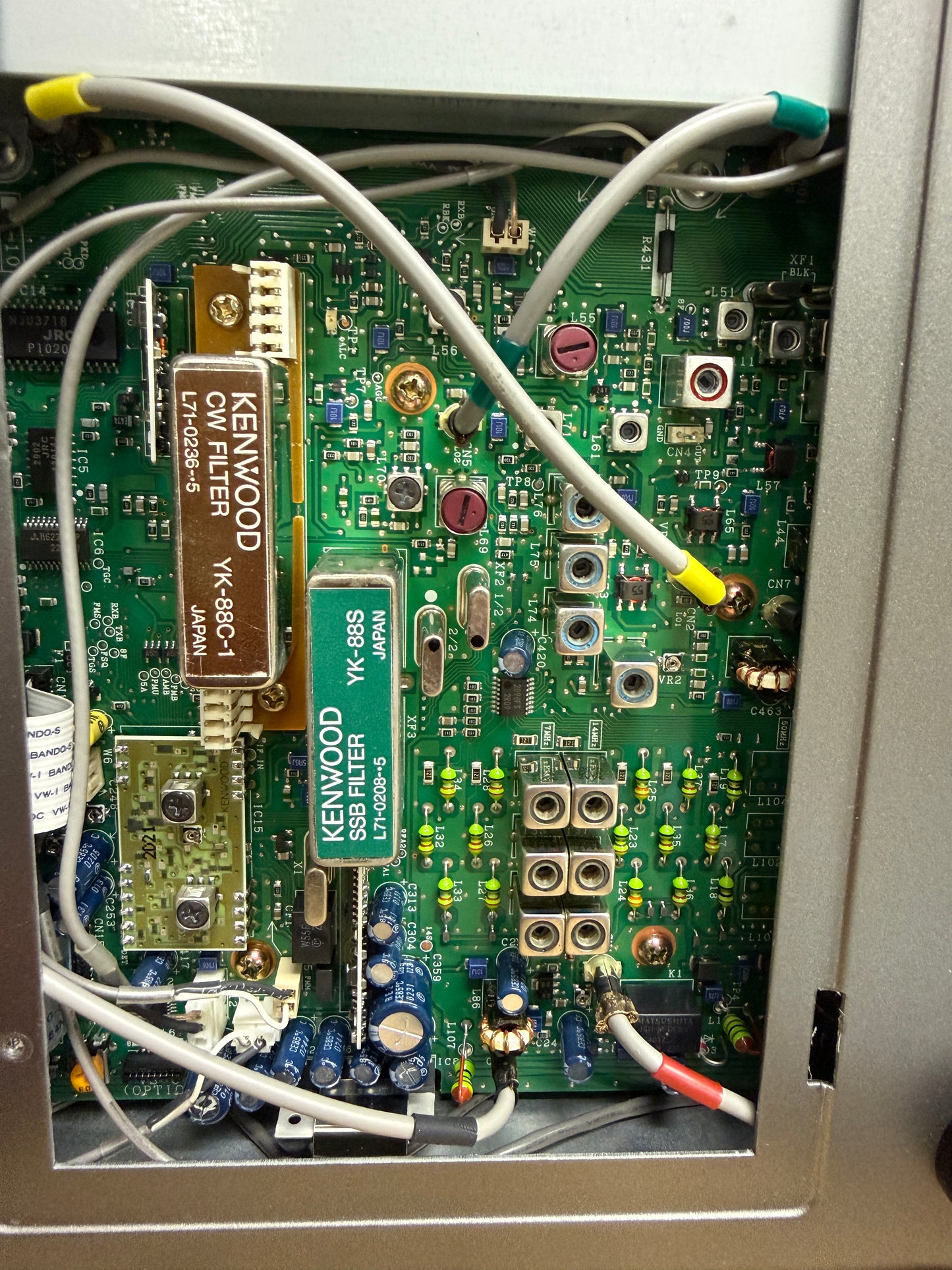 Kenwood TS 570D pari al nuovo + imballo + filtro CW