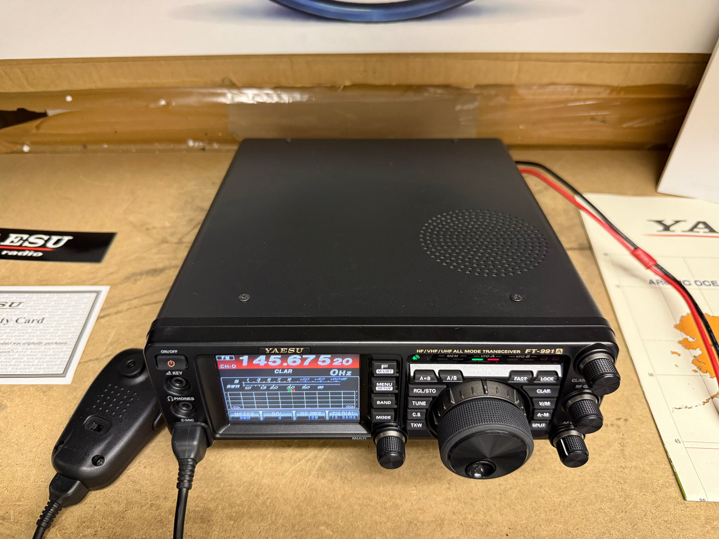 Yaesu FT 991A pari al nuovo garanzia 12 mesi full set
