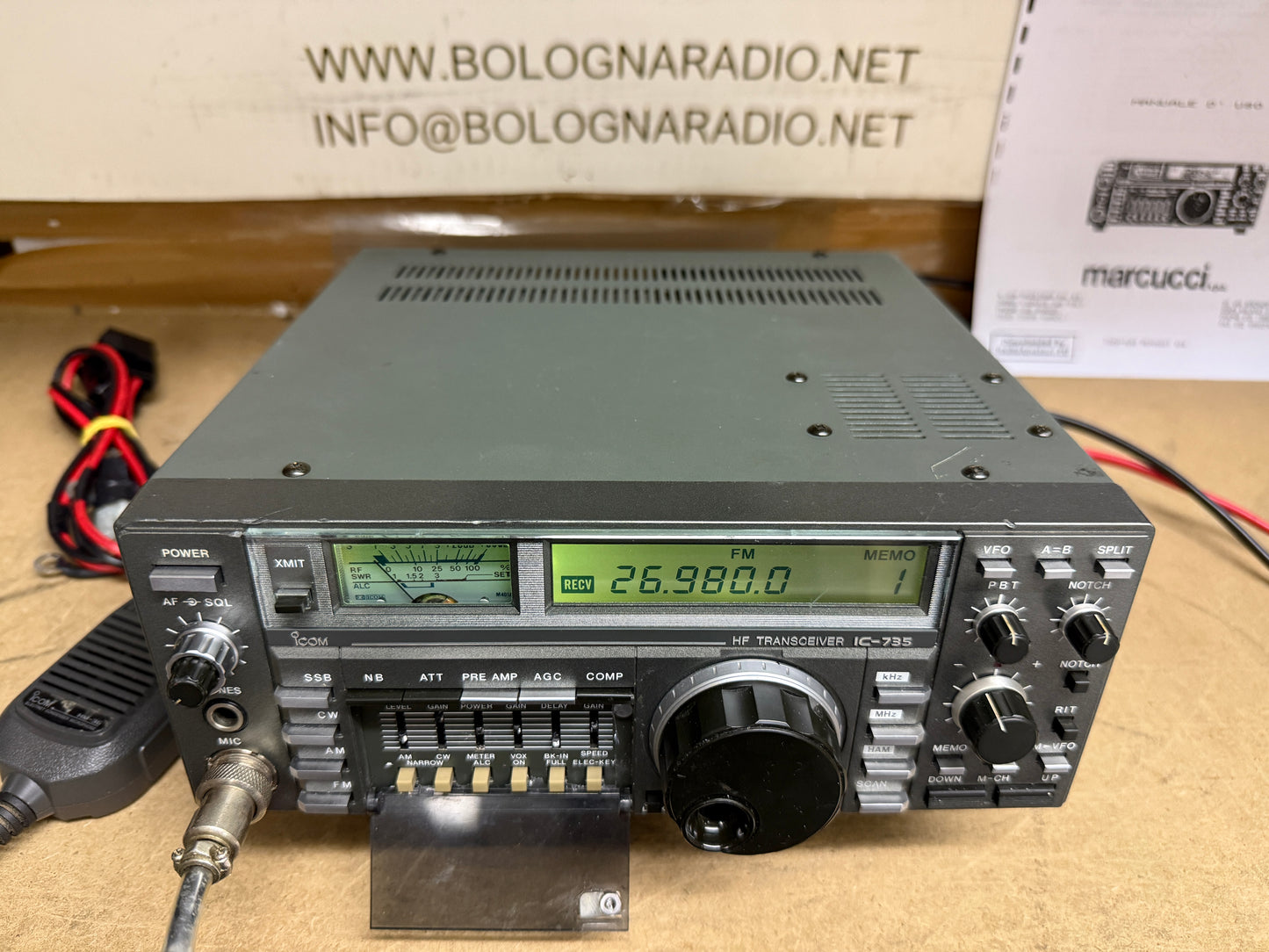 A1 - Icom ic 735 Garanzia 12 Mesi