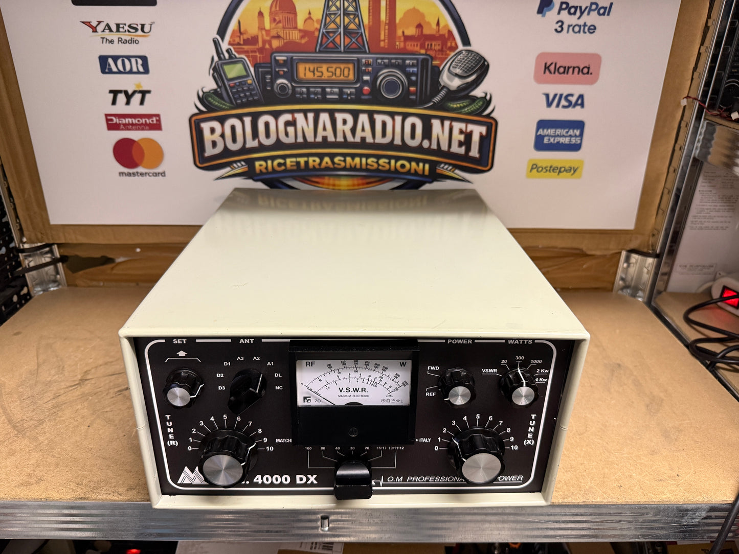 A-1 Magnum MT 4000 DX accordatore d'antenna 4 kw