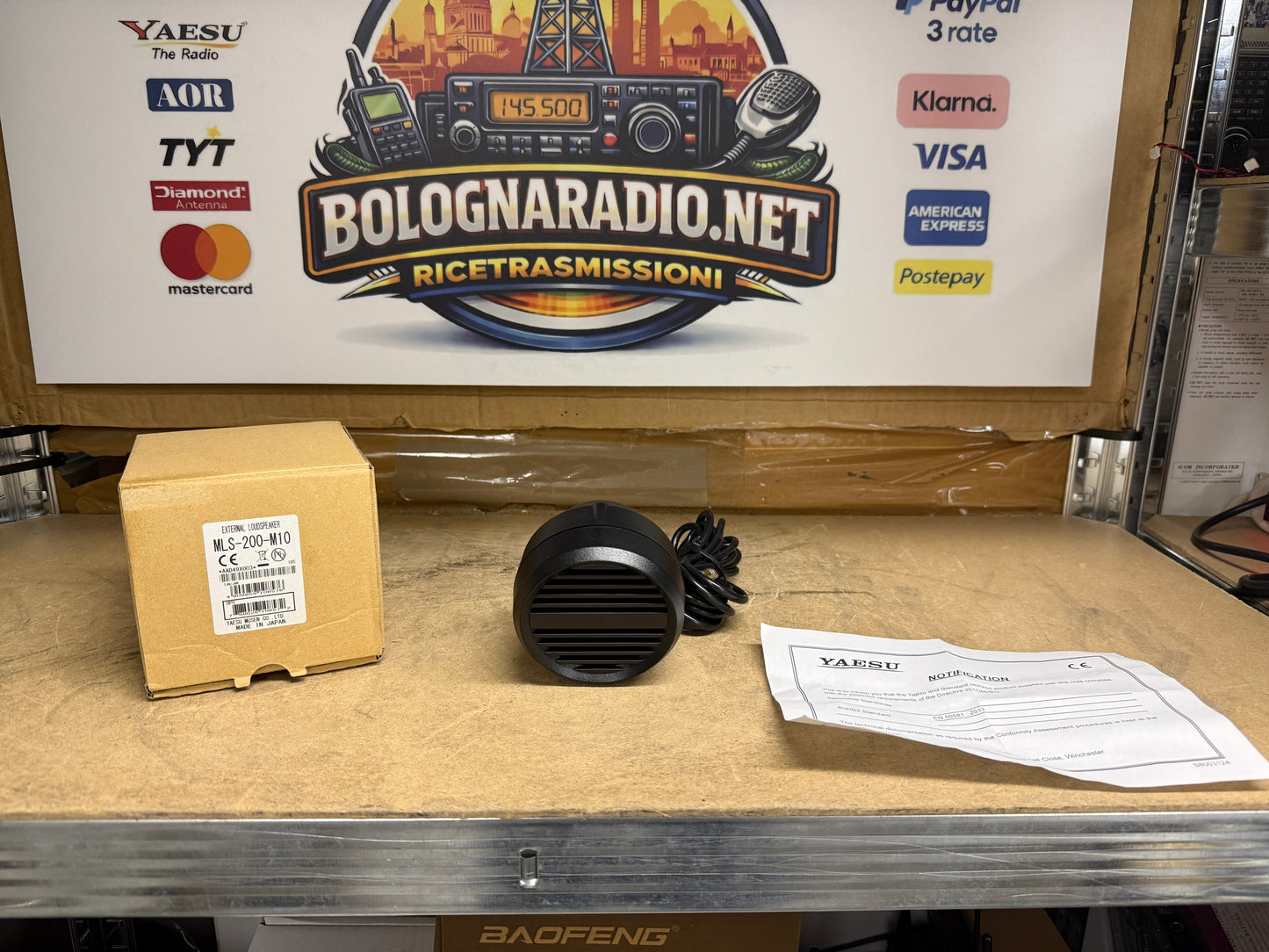 Yaesu MLS-200 Altoparlante NUOVO