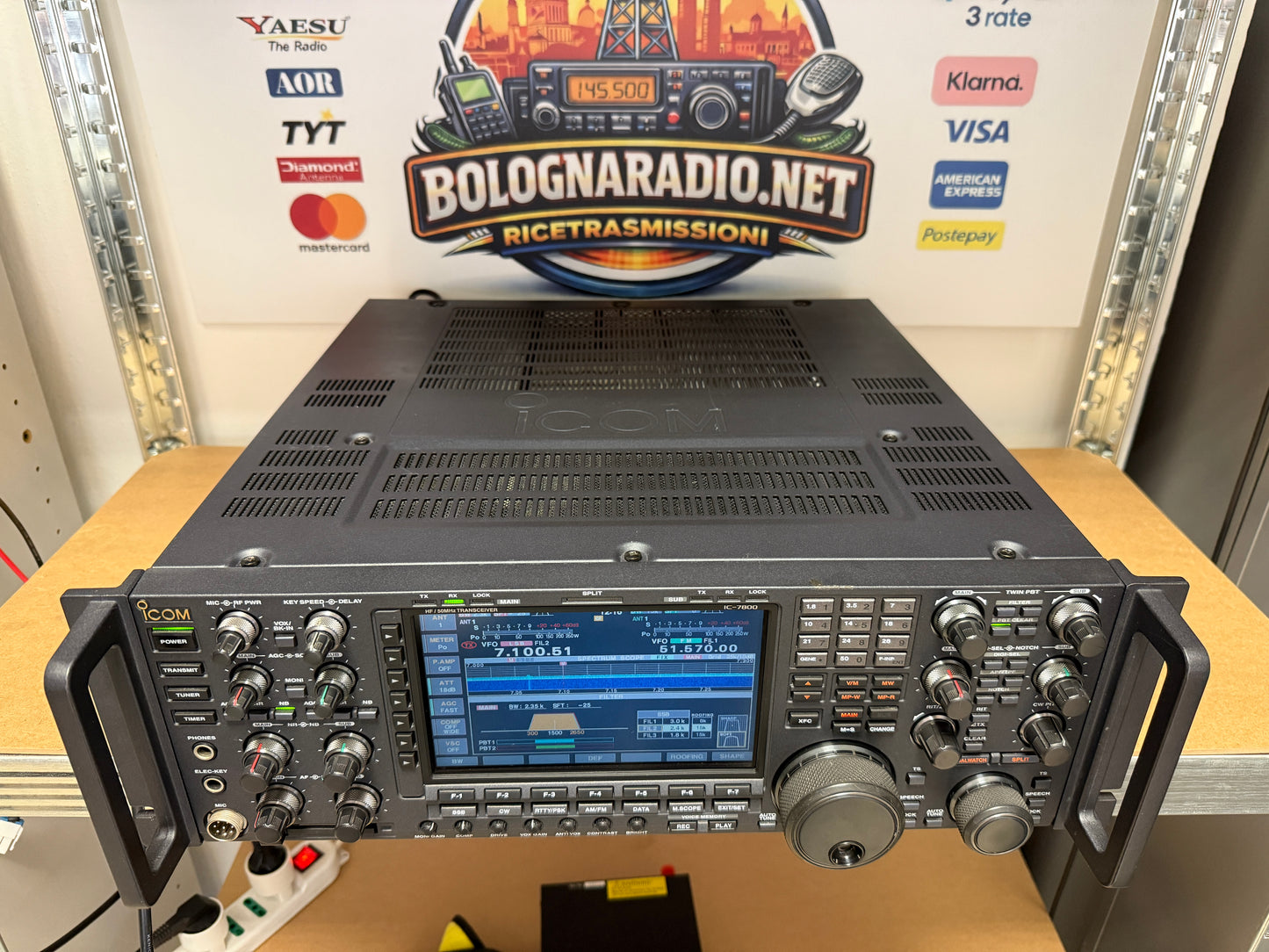 Icom IC 7800 perfetto Full Set Garanzia 12 Mesi