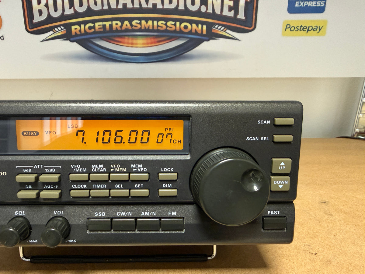 Yaesu FRG 100 pari al nuovo Garanzia 12 Mesi