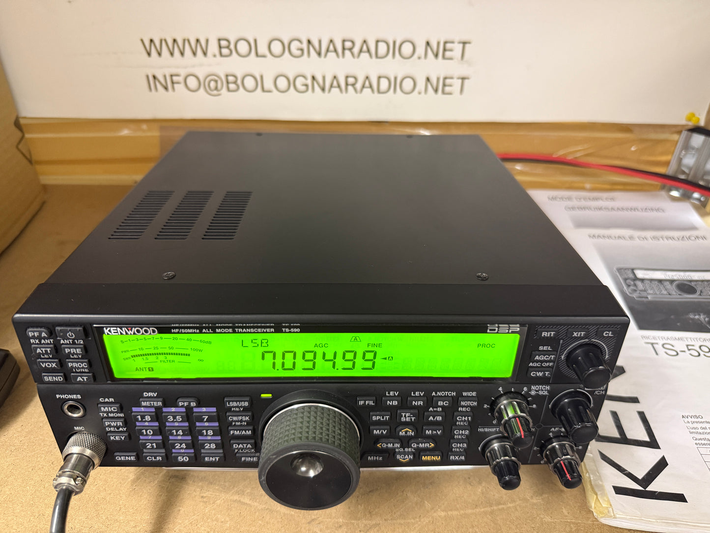 Kenwood TS 590s pari nuovo + imballo