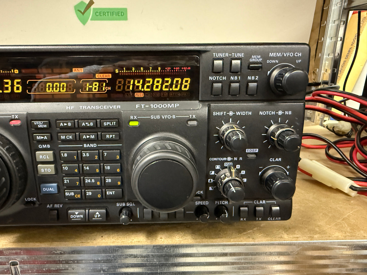 A1 Yaesu FT 1000 MP + TCXO6 + ROOFING FILTER Garanzia 12 Mesi