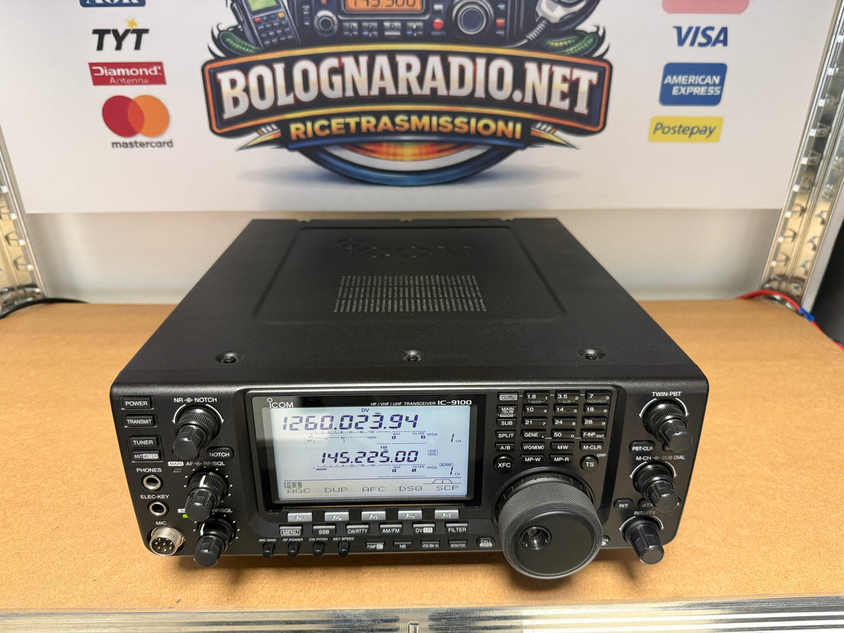 Icom IC 9100 + 1200 Mhz + Dstar pari al nuovo full set Garanzia 12 Mesi