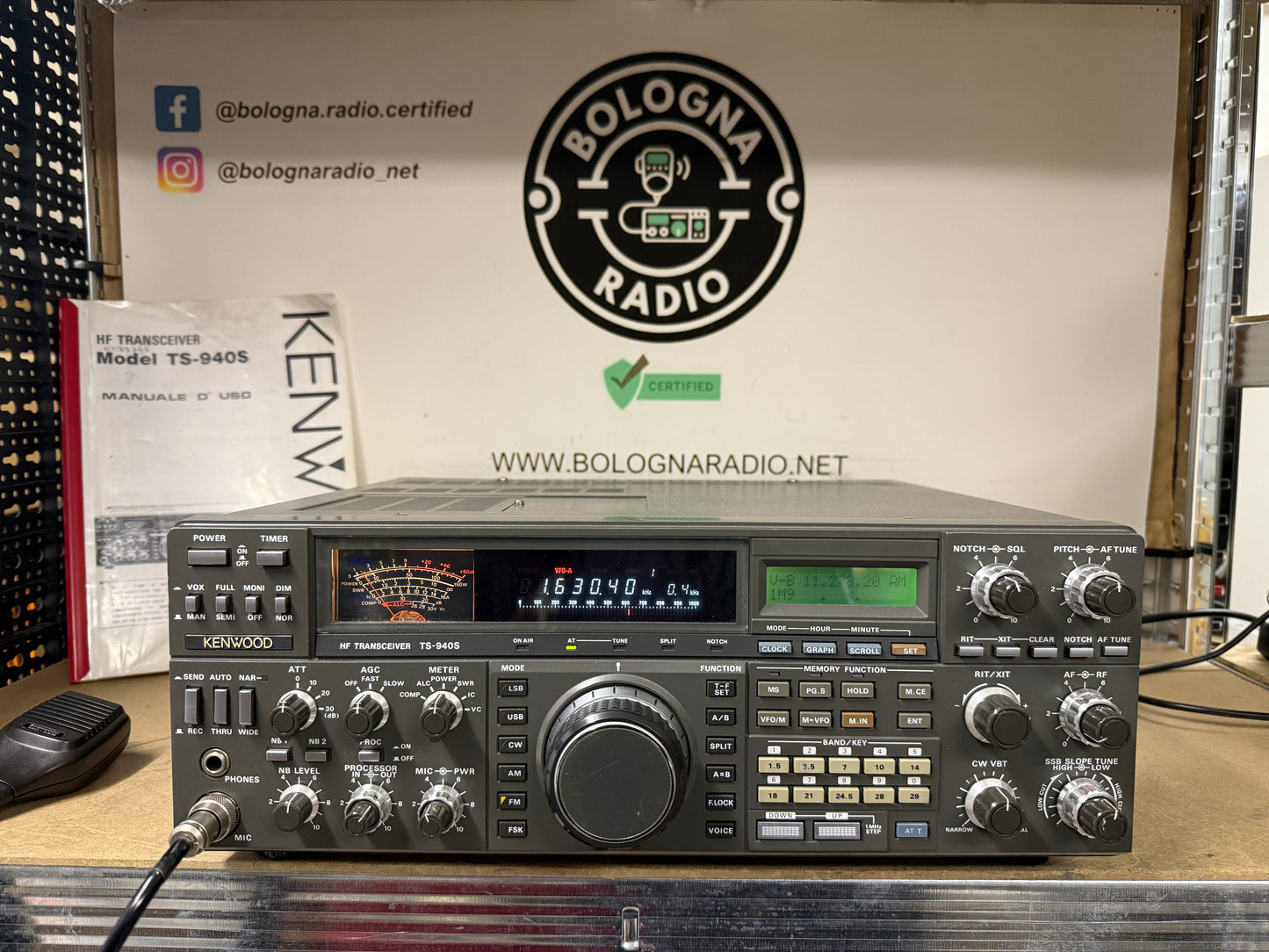 A1 Kenwood TS 940 sat 100 watt revisionato Garanzia 12 mesi