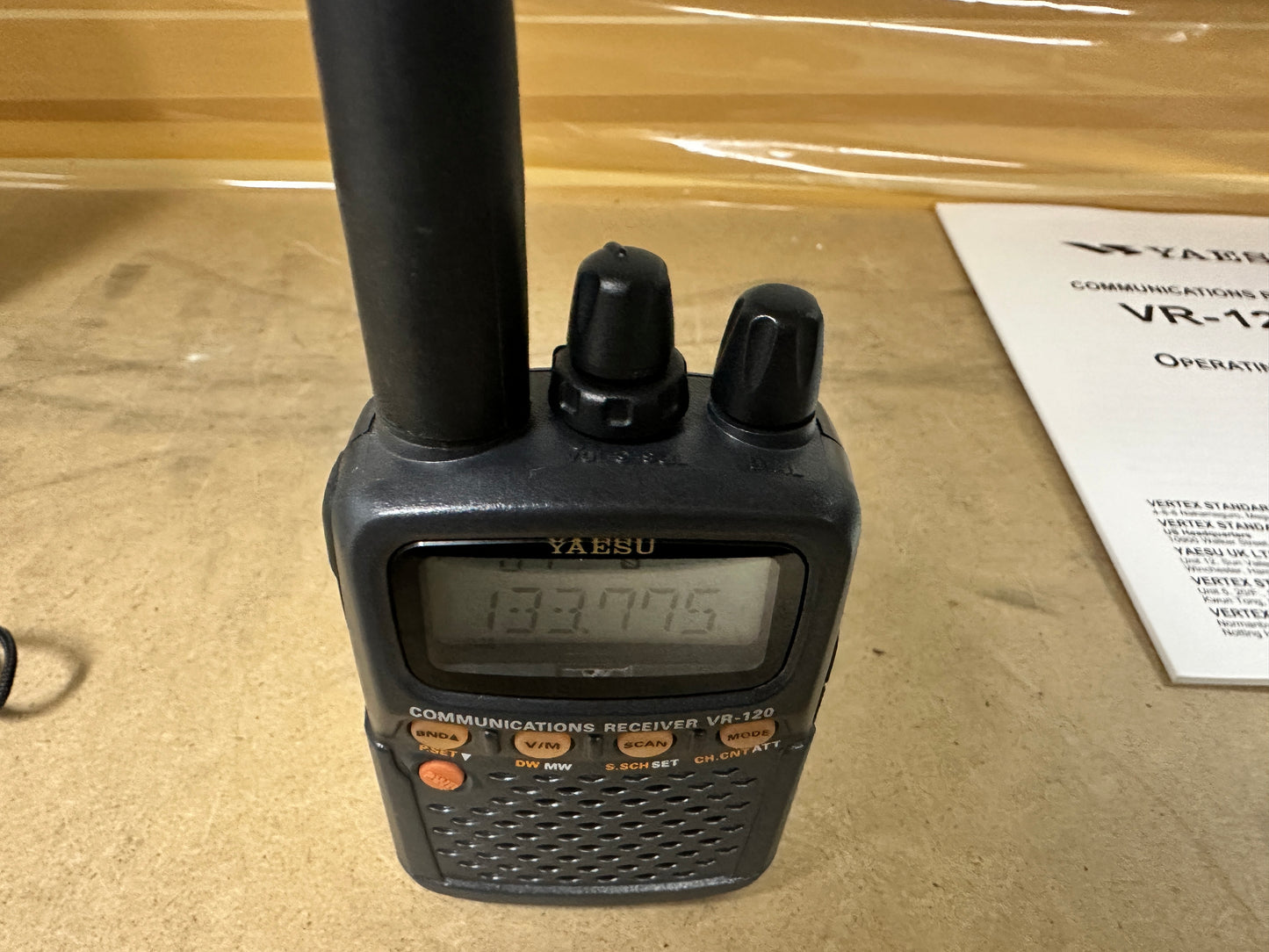 Yaesu vr 120d pari al nuovo full set