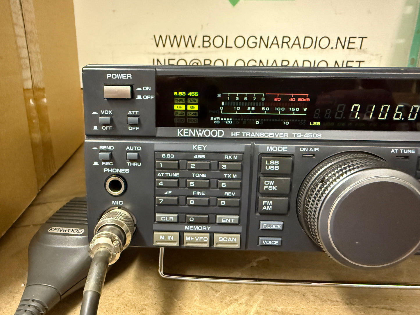 Kenwood ts 450S AT  100watt imballo originale Garanzia 12 Mesi