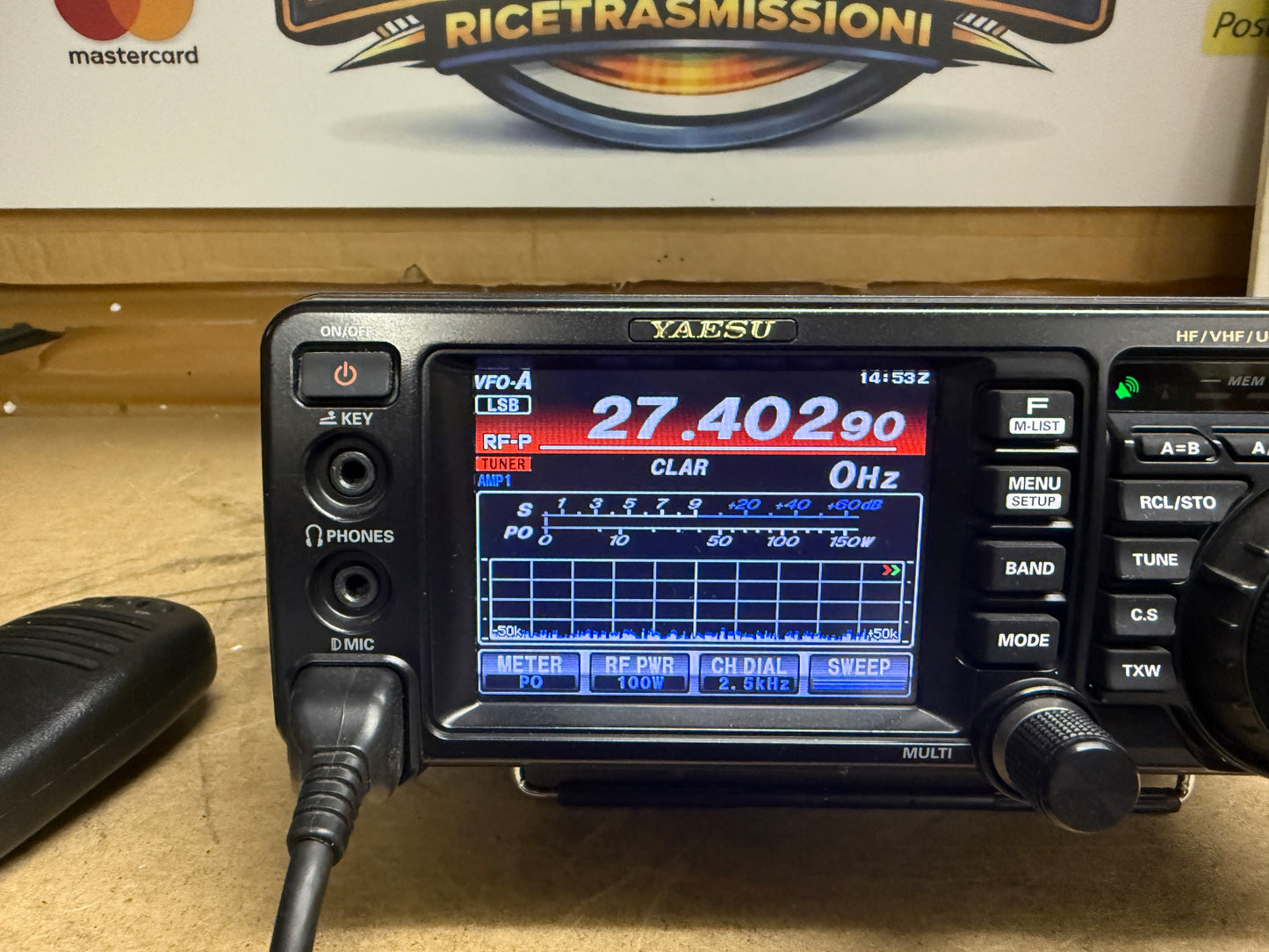 A-1 Yaesu FT 991 full set Garanzia 12 mesi