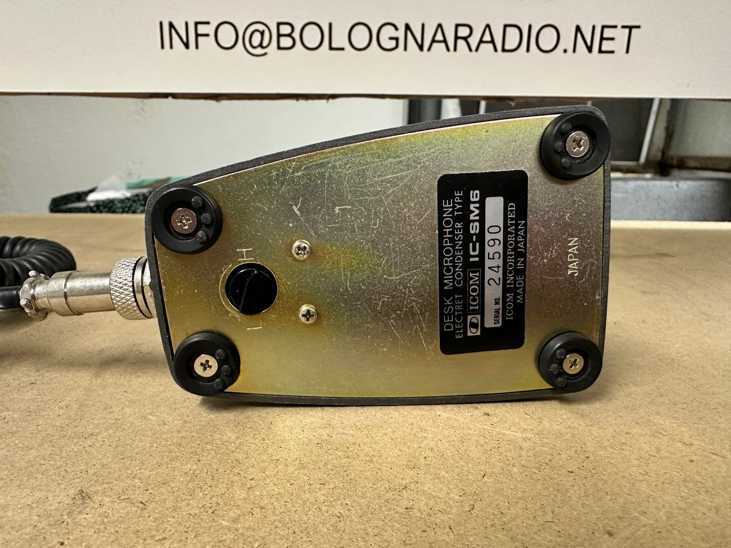 Icom sm6