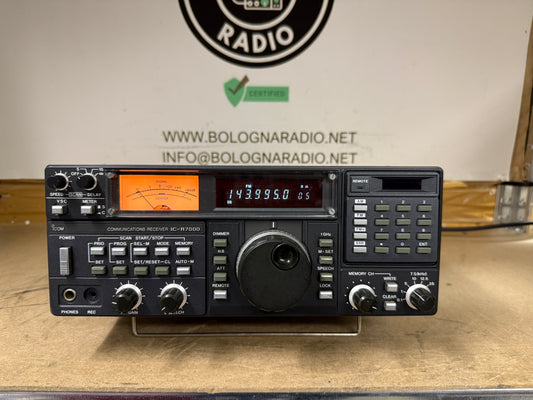 Icom ic r7000 revisionata perfetta Garanzia 12 Mesi