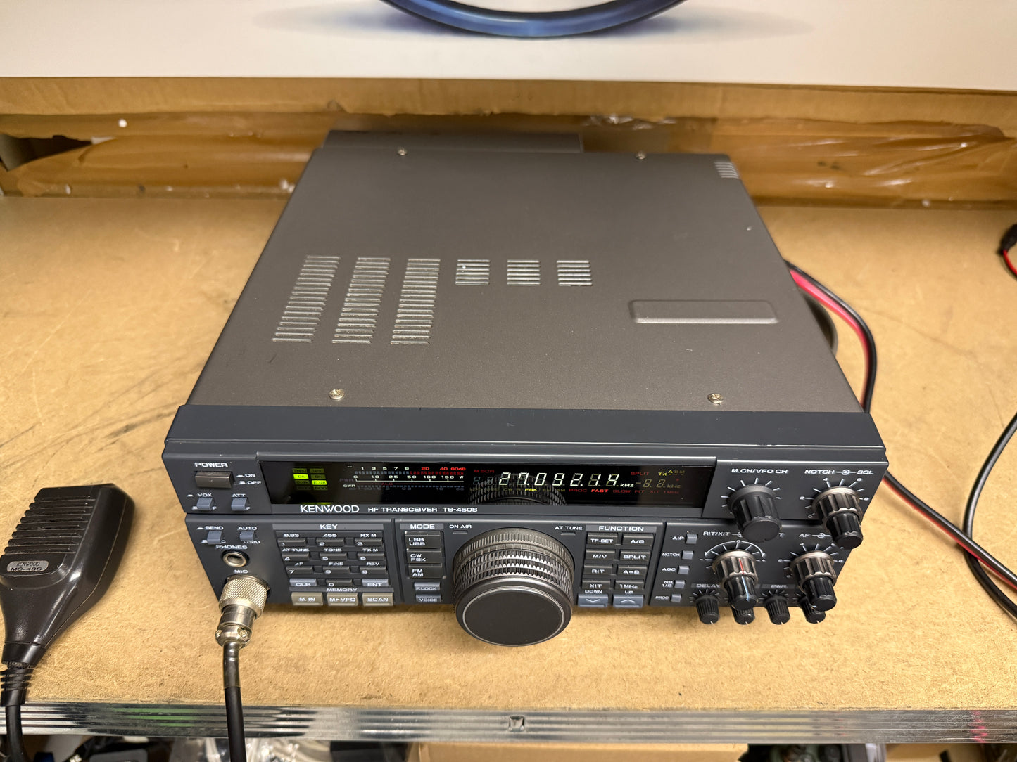 Kenwood TS 450S at + filtro SSB + imballo Garanzia 12 Mesi