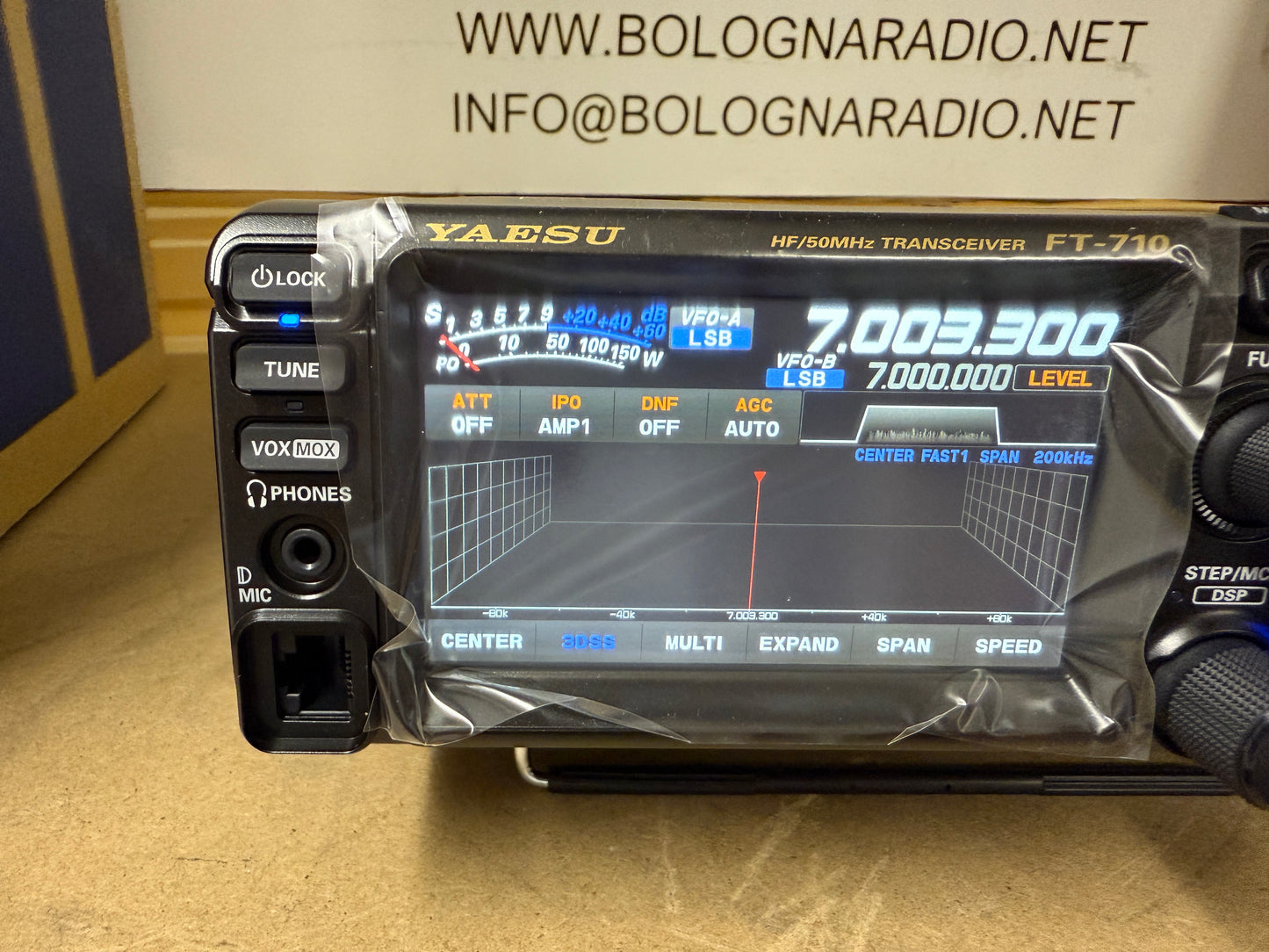Yaesu FT-710 Aess nuovo + sp40 garanzia 5 anni csyeson