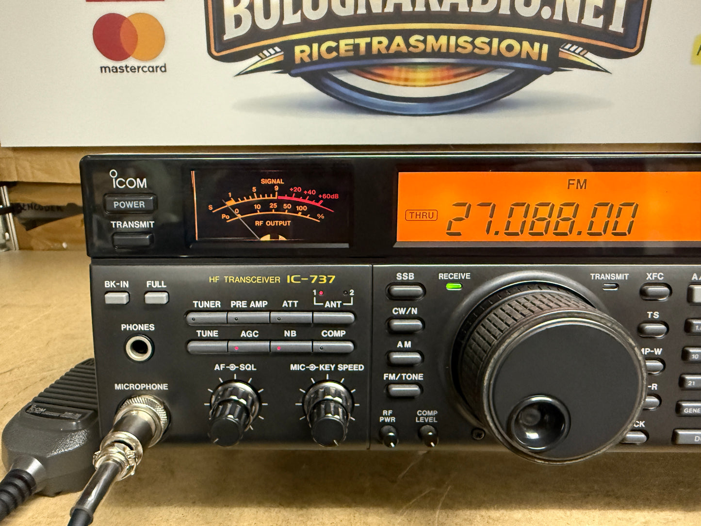 Icom IC 737 pari al nuovo imballo originale Garanzia 6 mesi