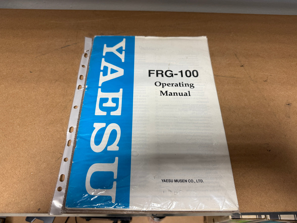 Yaesu FRG 100 pari al nuovo Garanzia 12 Mesi