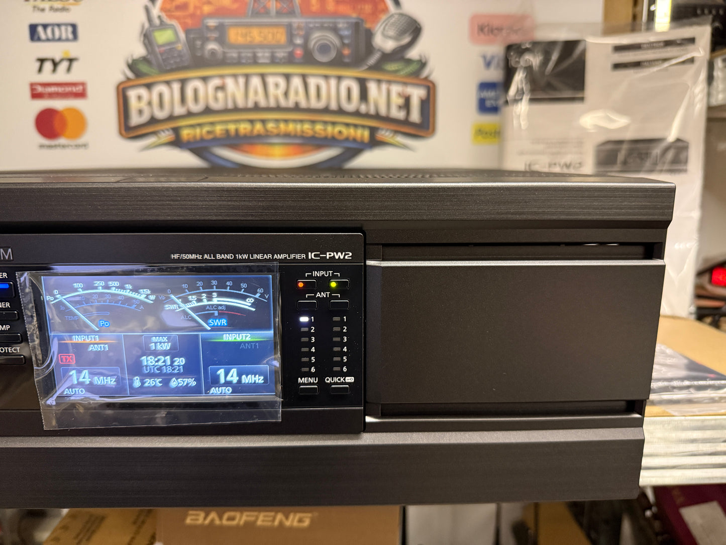 Icom IC-PW2 Nuovo Garanzia Ufficiale Italia