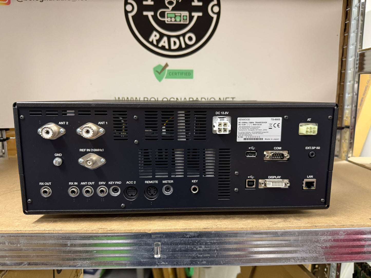 Kenwood TS 890 pari al nuovo garanzia ufficiale 3 anni