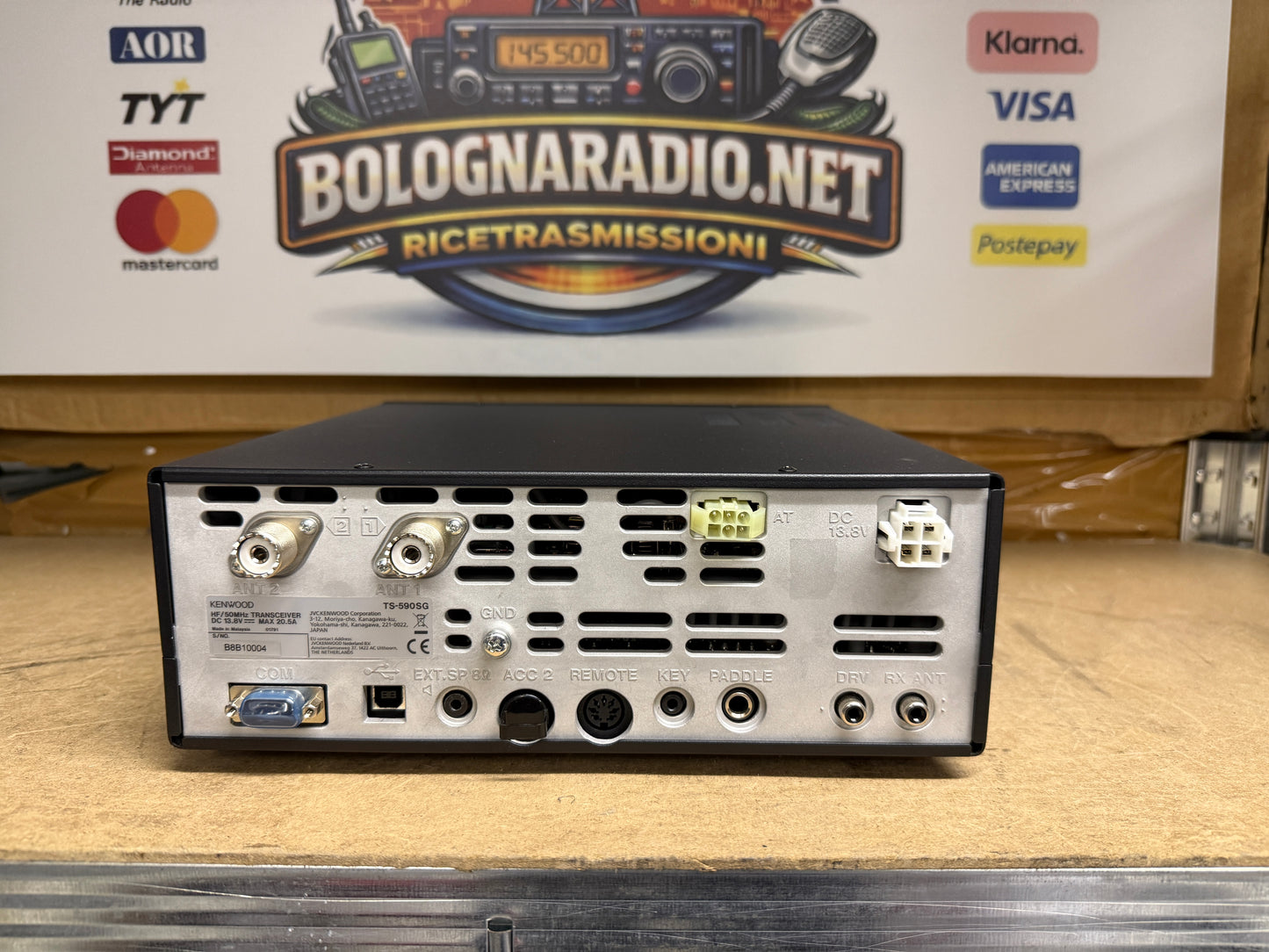 KENWOOD TS 590SG + TCXO pari al nuovo Garanzia 12 Mesi
