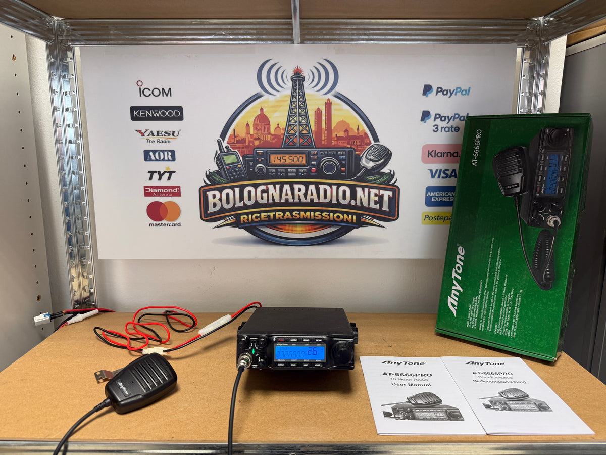 Anytone AT-6666 PRO 80W pari l nuovo Garanzia 12 Mesi