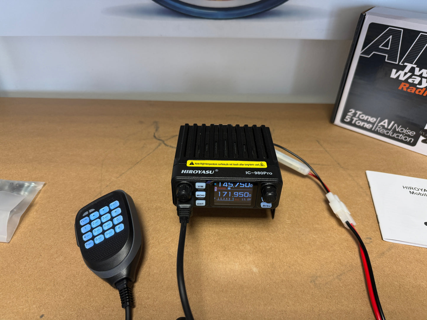 Hiroyasu IC-980Pro pari al nuovo Garanzia 12 Mesi