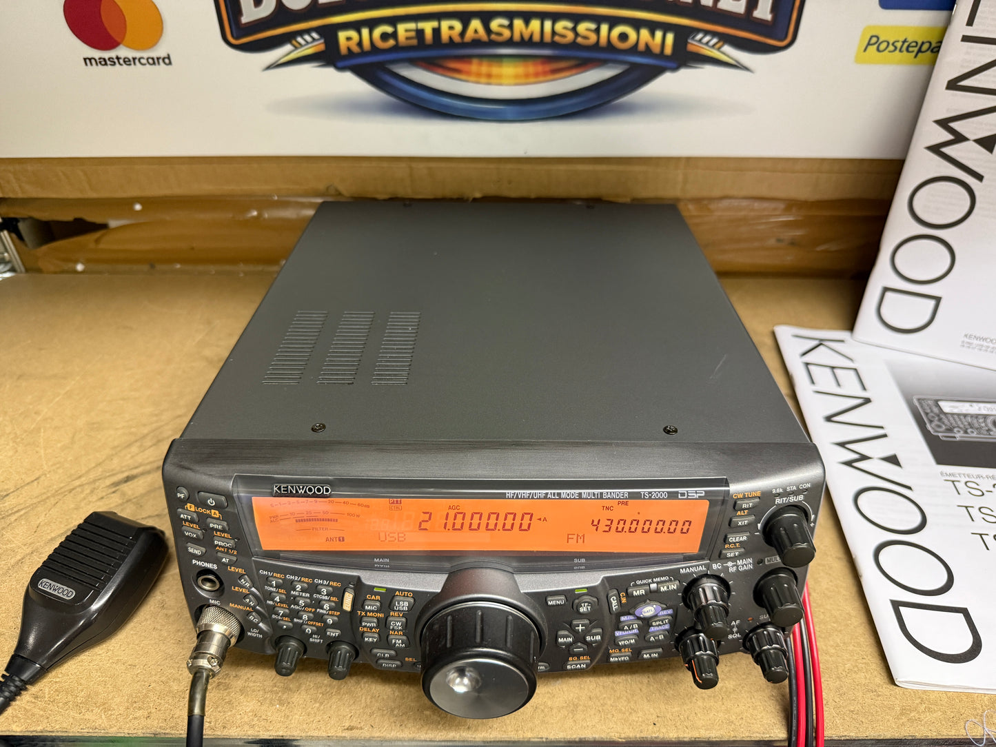 Kenwood ts 2000 revisionata Garanzia 6 mesi full set