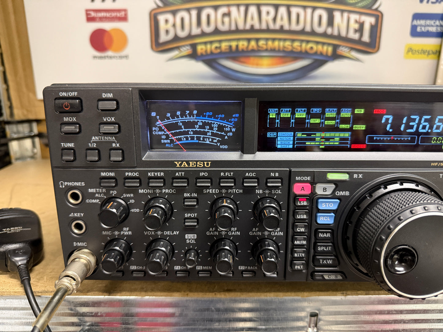 A-1 Yaesu FT 2000 pari al nuovo 100 watt full set Garanzia 6 Mesi