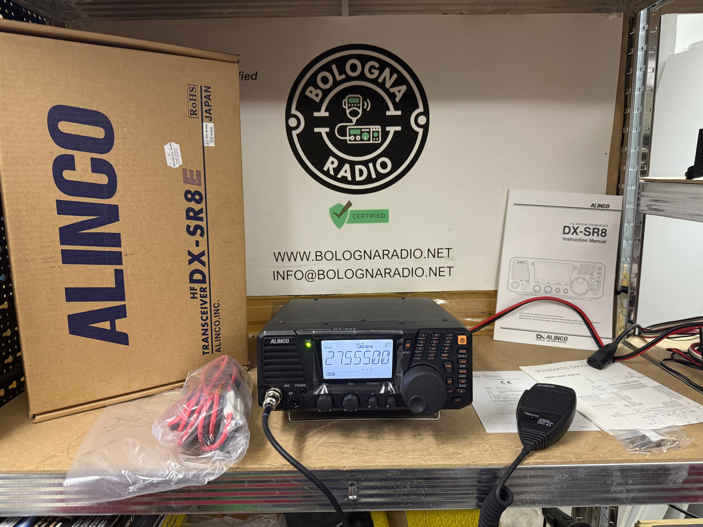 Alinco DX-SR8E 100watt nuovo garanzia