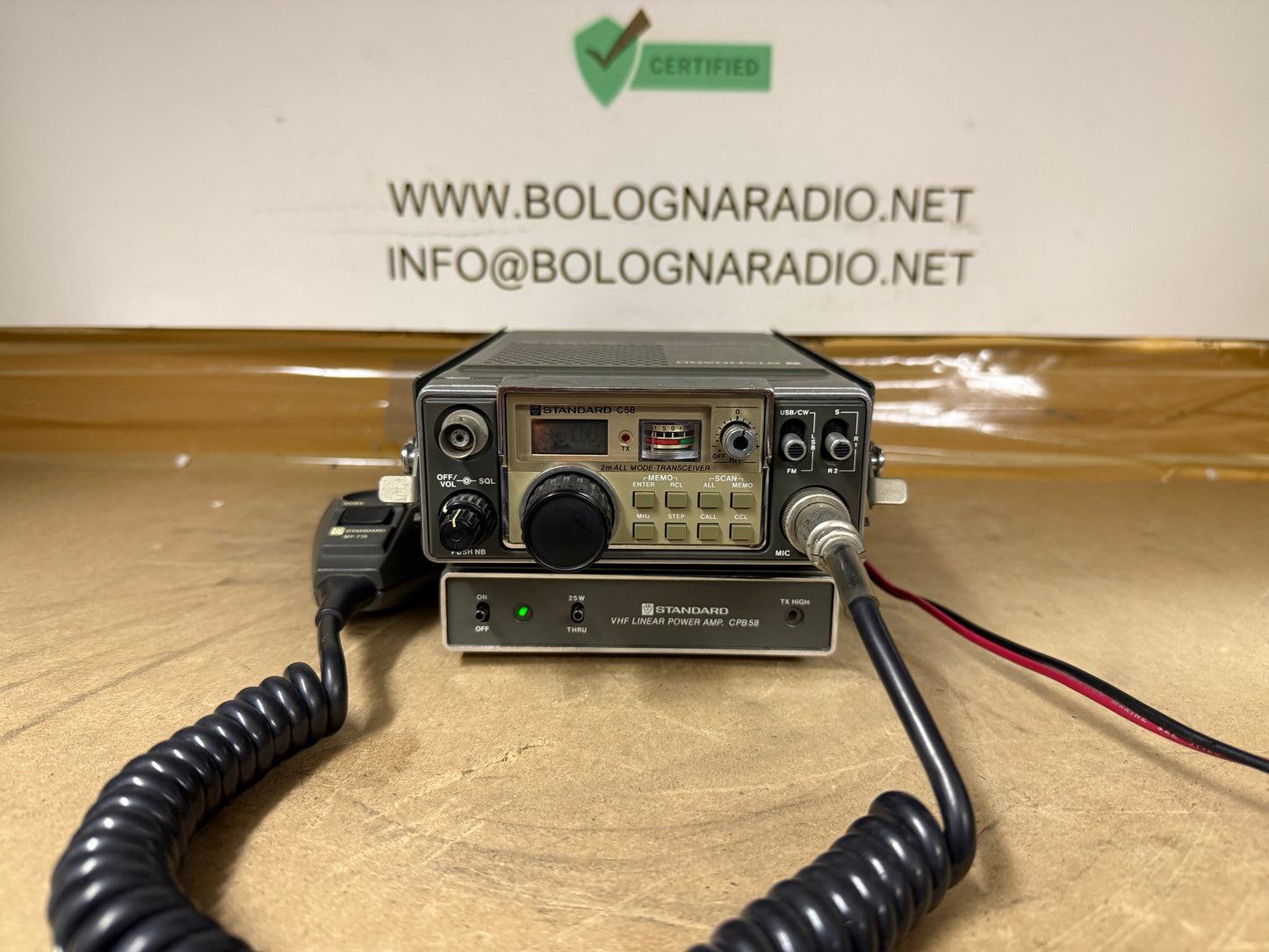 Standard C 58 + lineare CPB58