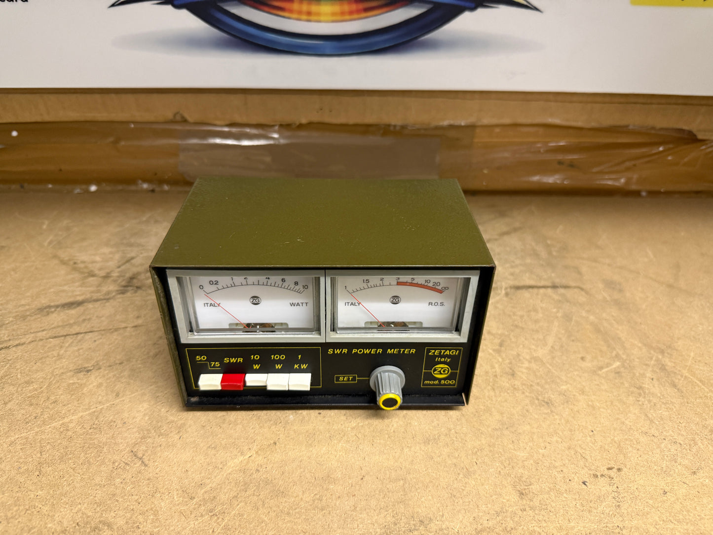 Zetagi 500 rosmetro watt