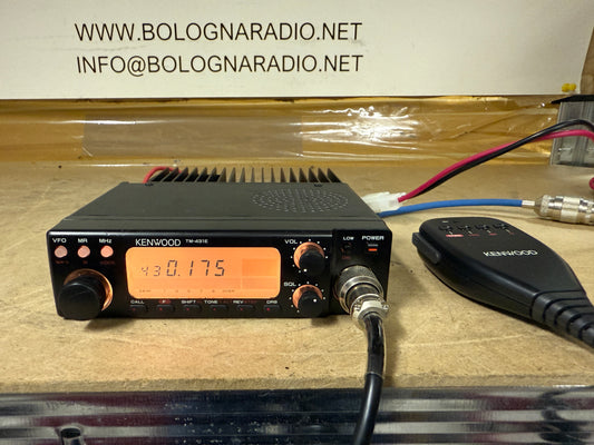 Kenwood TM 431 E con toni squelch perfetto