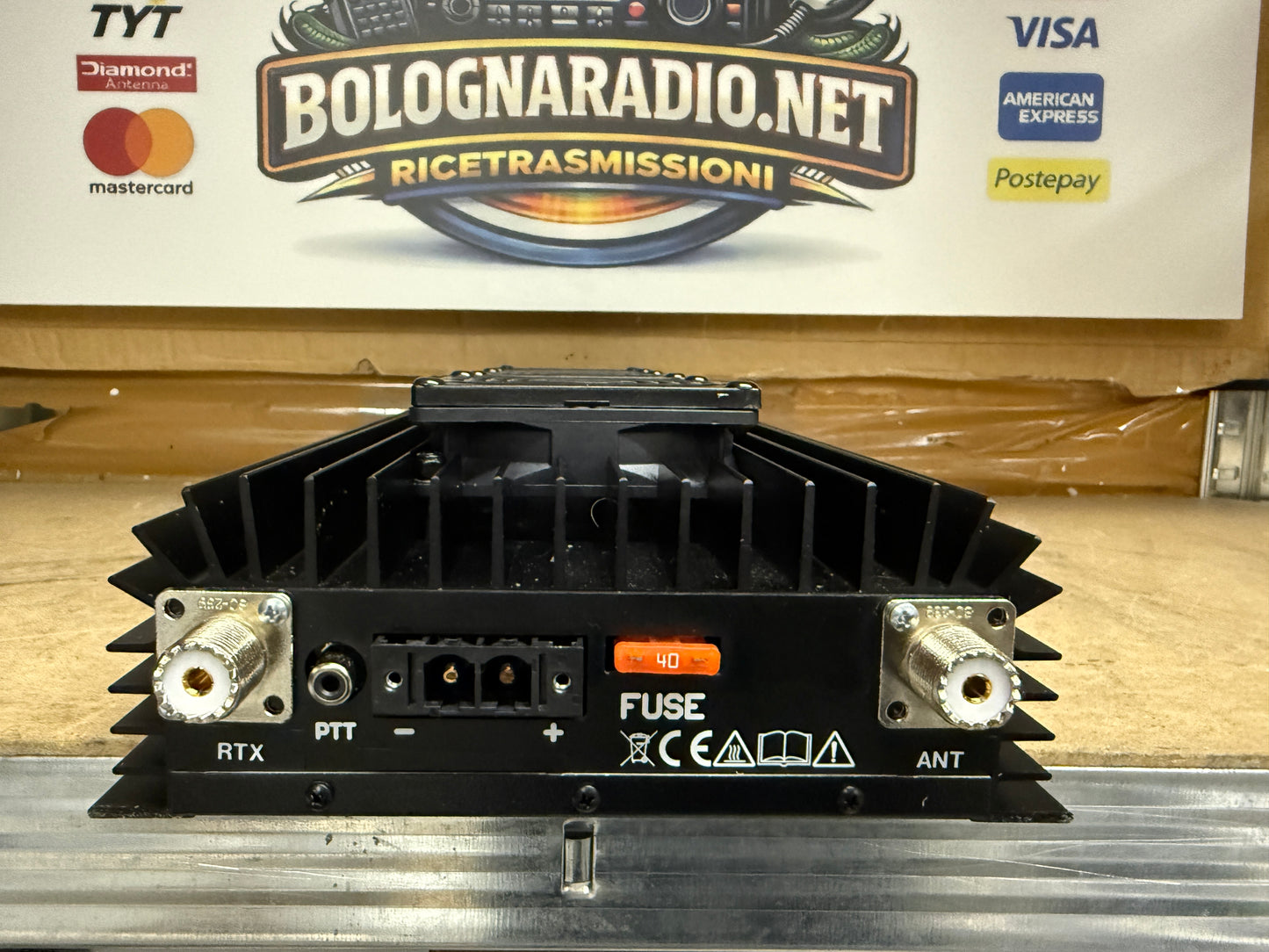 RM ITALY MLA-300 Amplificatore 300W 1,8-30 MHz pari al nuovo Garanzia Ufficiale