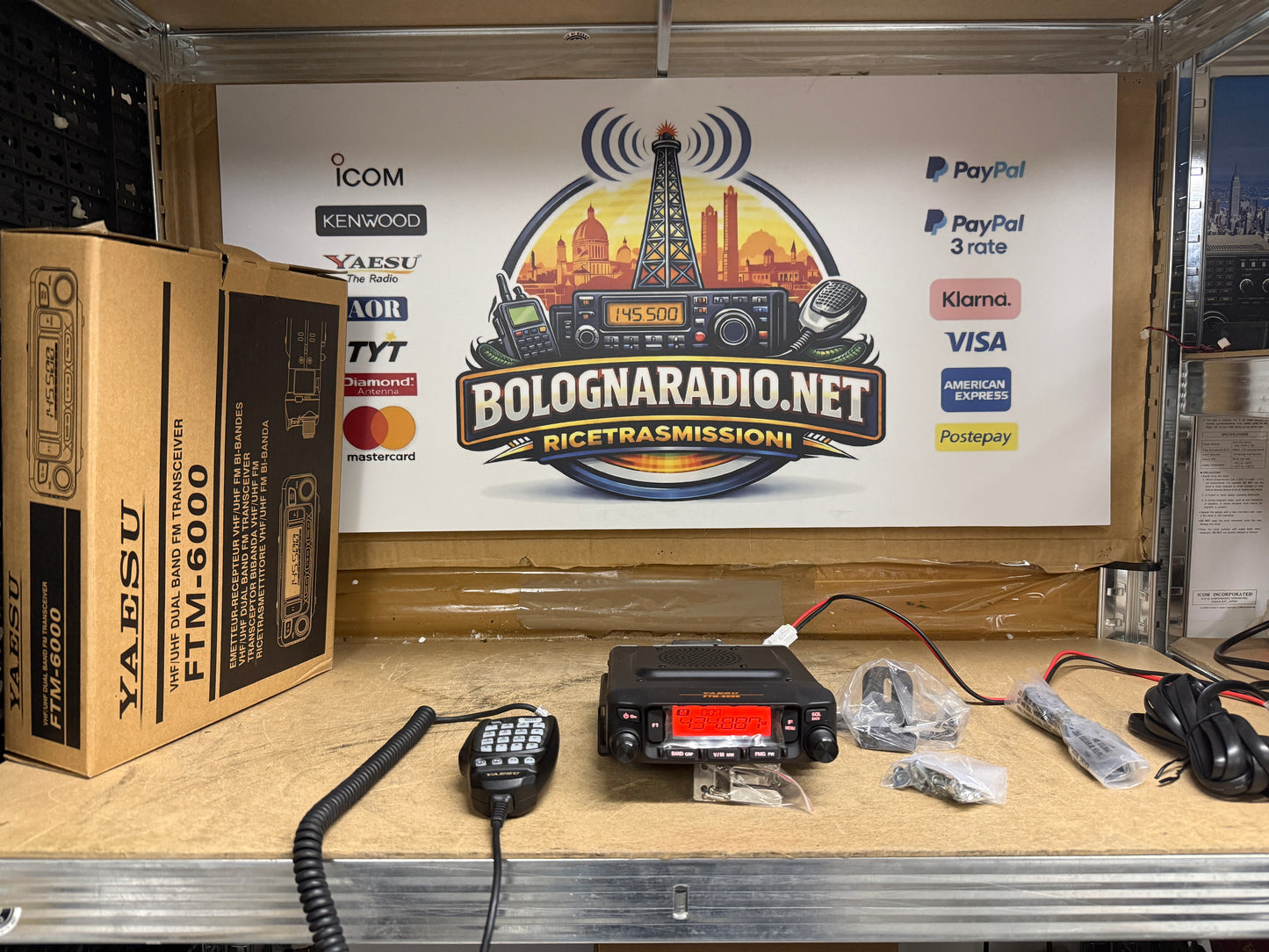 Yaesu FTM 6000E pari al nuovo full set Garanzia 12 Mesi
