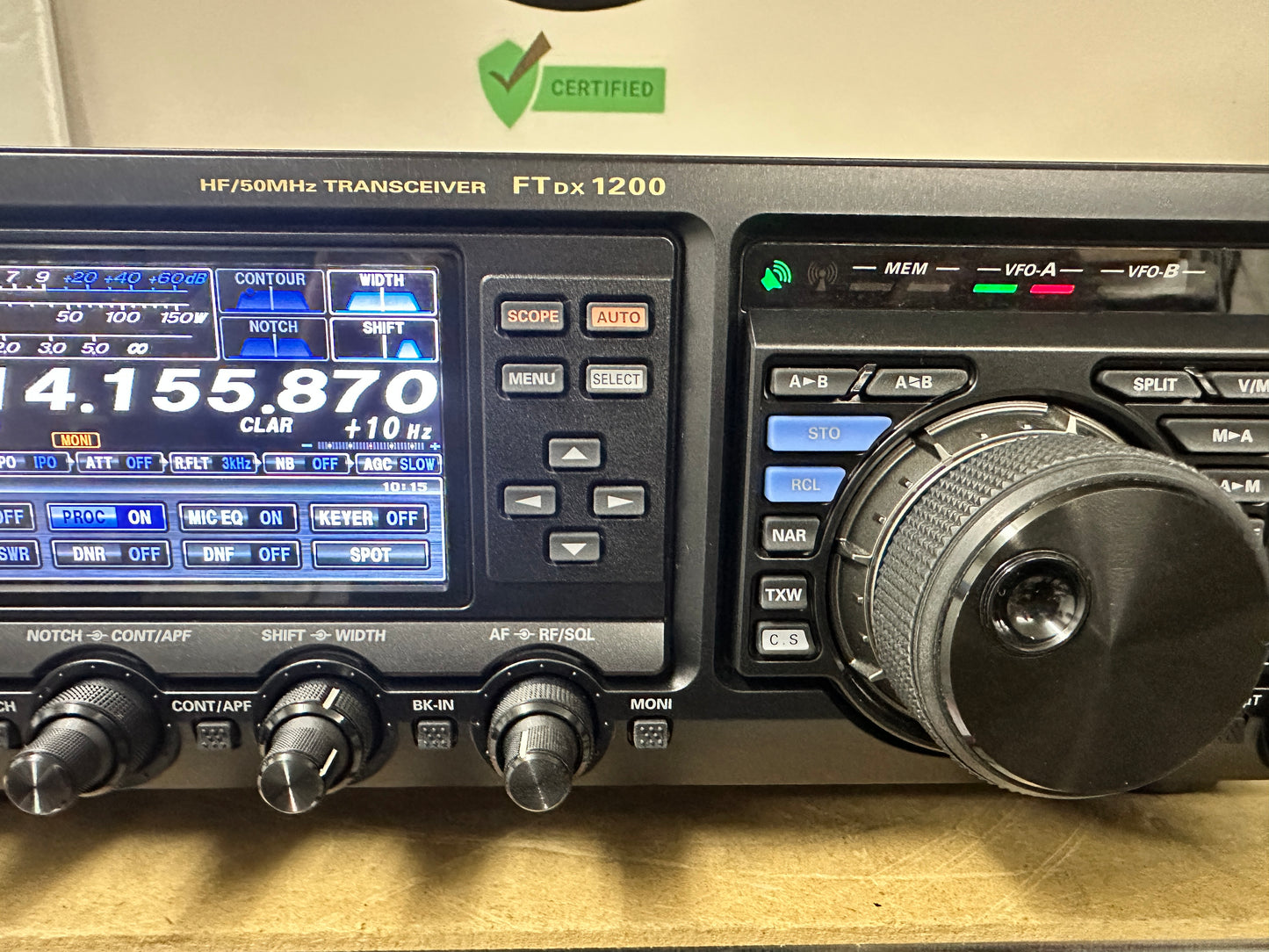 Yaesu FTDX 1200 pari al nuovo
