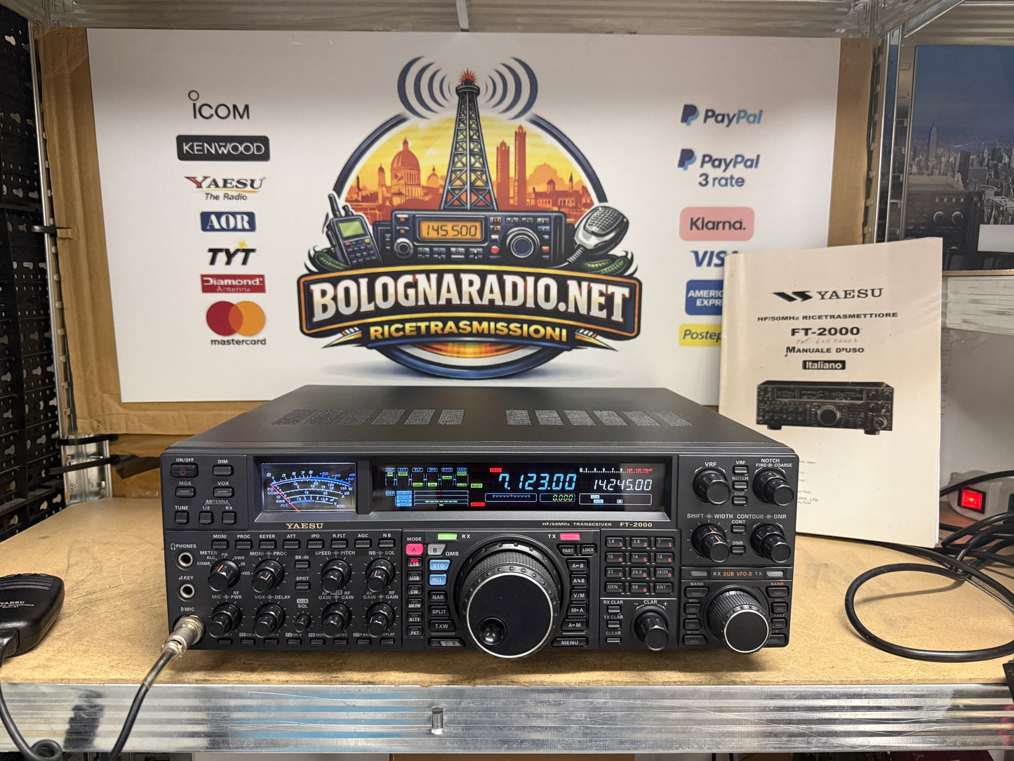 Yaesu FT 2000 perfetta 100 watt full set Garanzia 12 Mesi