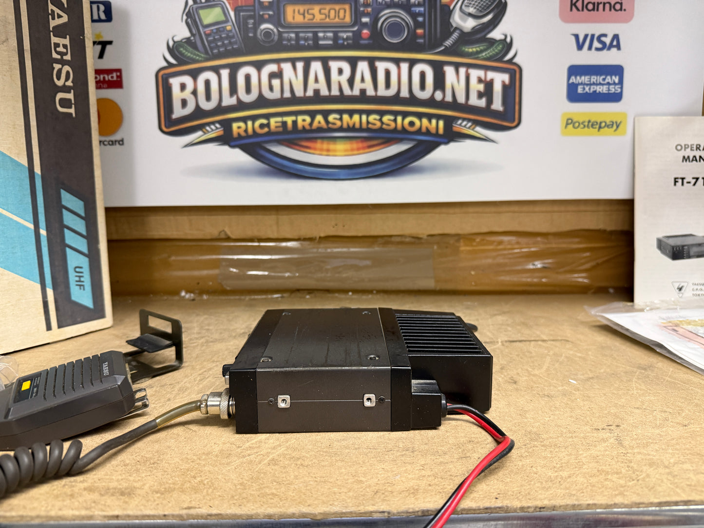 Yaesu FT 712 RH  + toni squelch full set Garanzia 6 Mesi