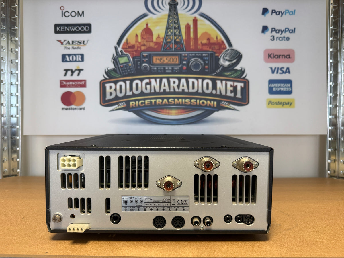 A-1 Icom IC 7400 perfetto + CR-338  Garanzia 12 Mesi