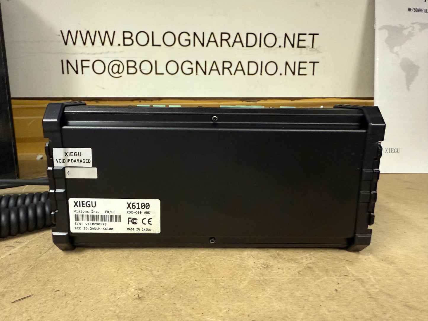 XIEGU X6100 - RTX SDR HF QRP 0.5 - 30 MHZ 10 W CON AT TUNER DSP