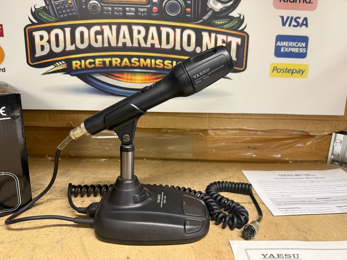 Yaesu MD 100 a8x full set
