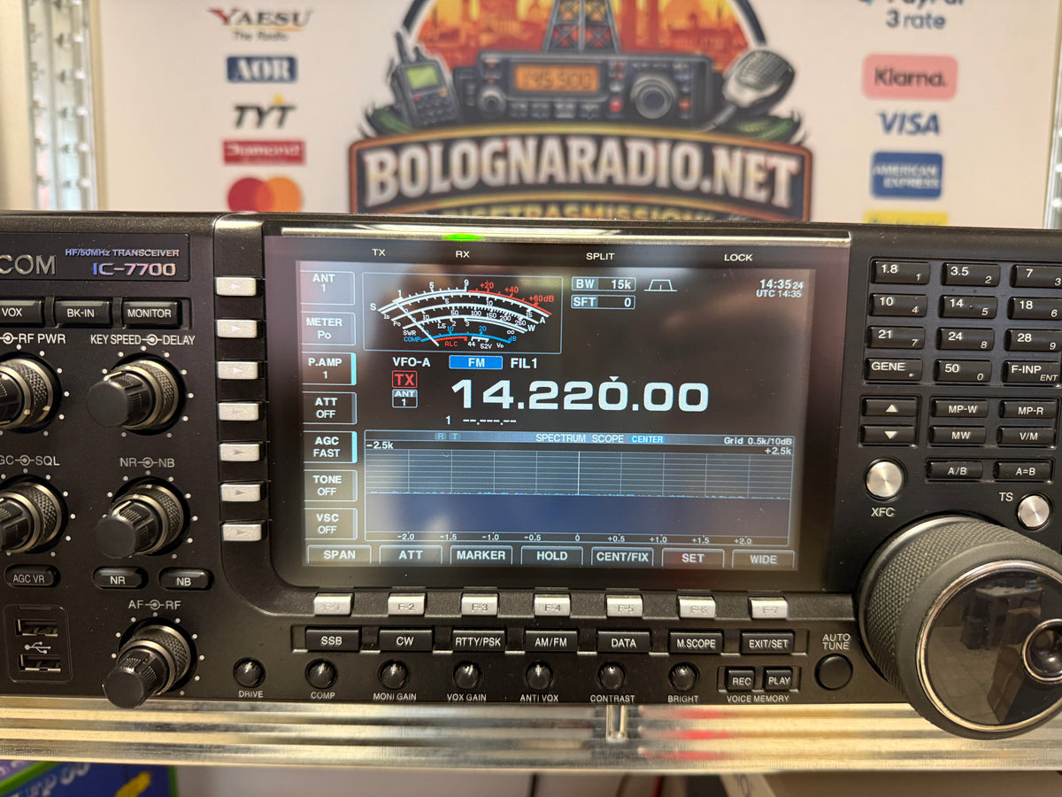 Icom IC 7700 pari al nuovo full set Garanzia 12 Mesi