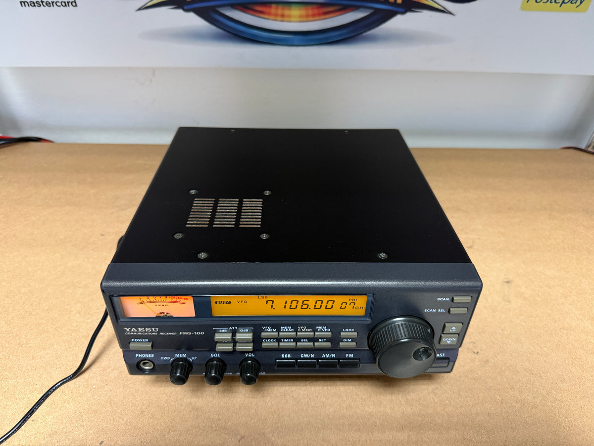 Yaesu FRG 100 pari al nuovo Garanzia 12 Mesi