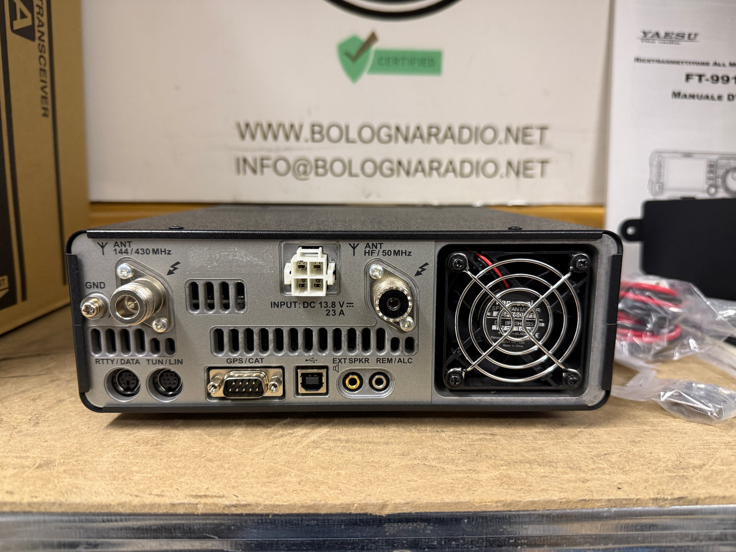 Yaesu FT 991A pari al nuovo 2024 garanzia ufficiale