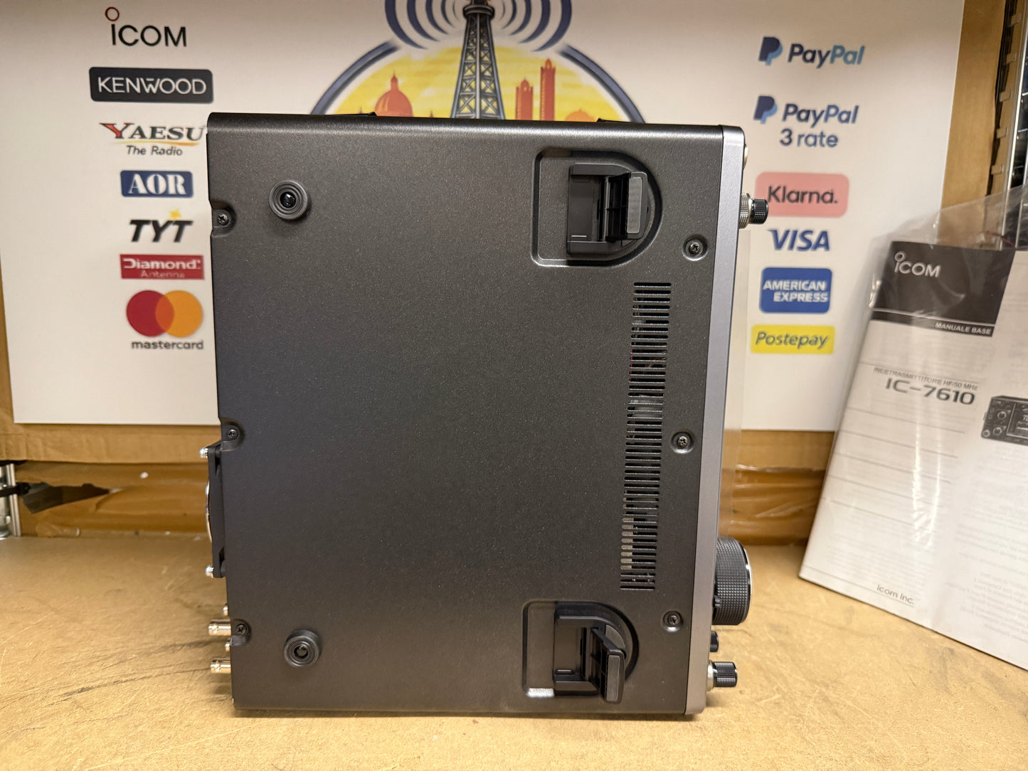 Icom IC 7610 demo Garanzia Ufficiale Italia