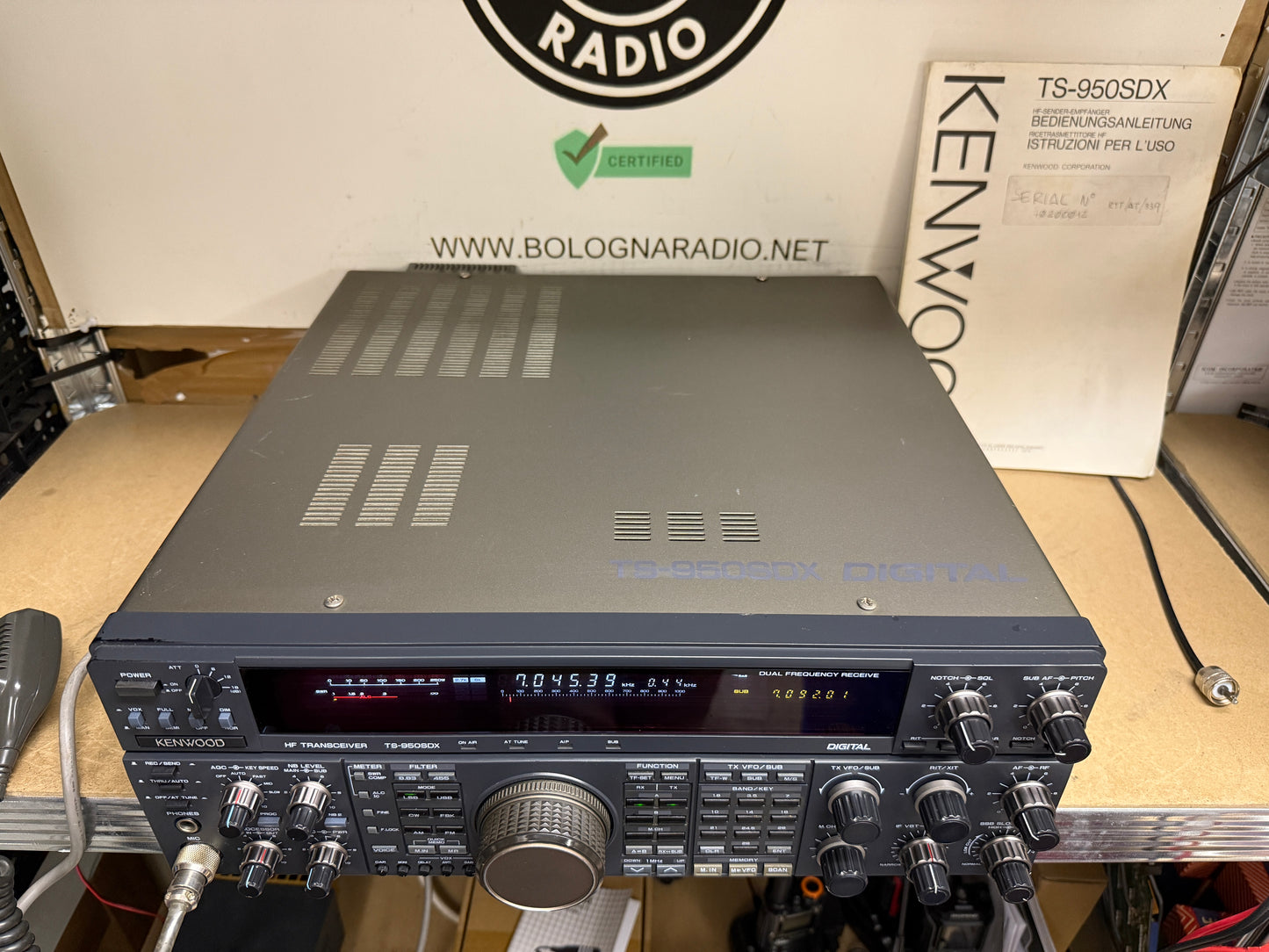 A1 - KENWOOD TS-950 SDX perfetto full set Garanzia 12 Mesi