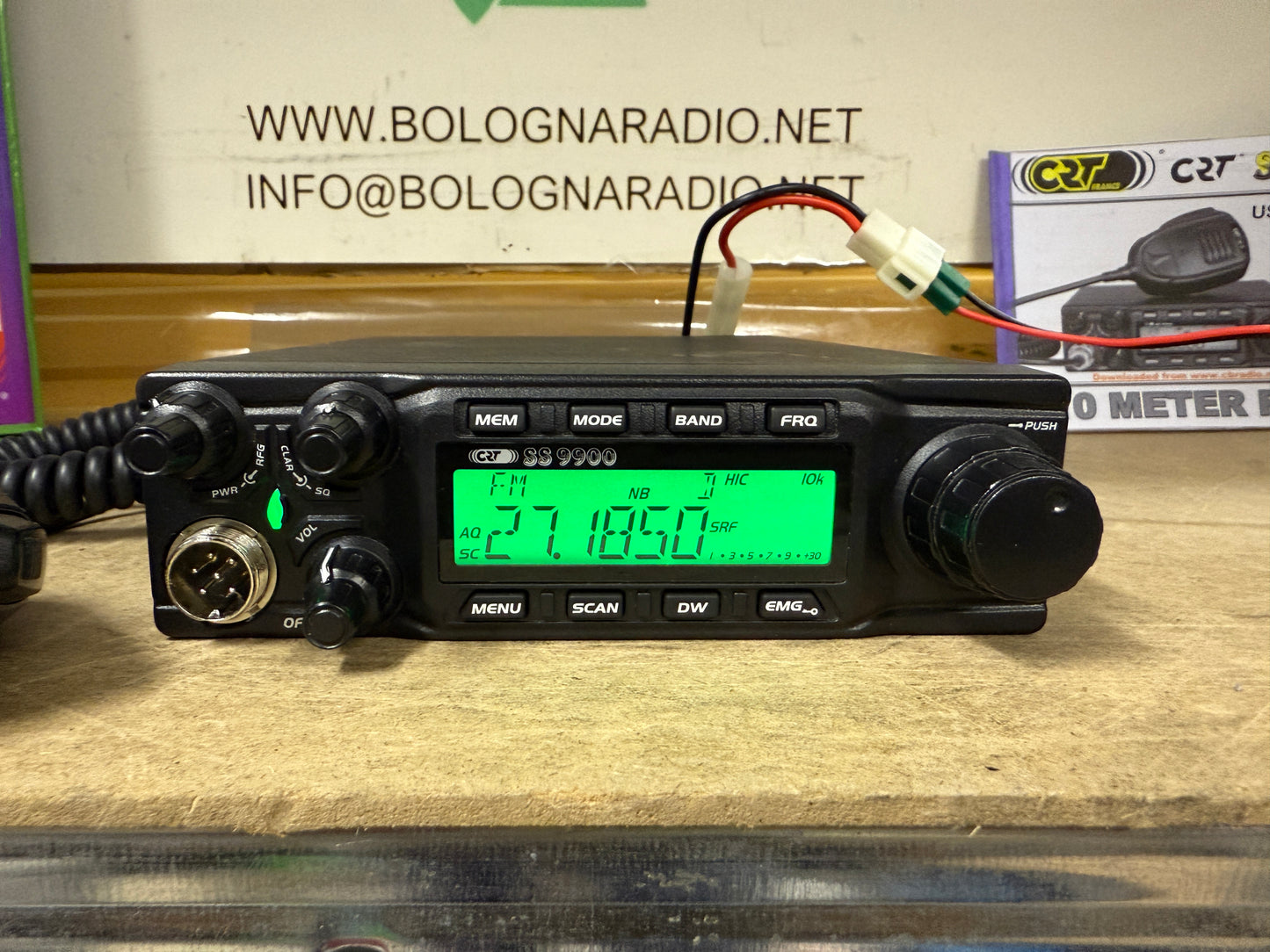 Ricetrasmettitore CRT 9900 V4 24/30 MHz pari al nuovo Garanzia 12 Mesi