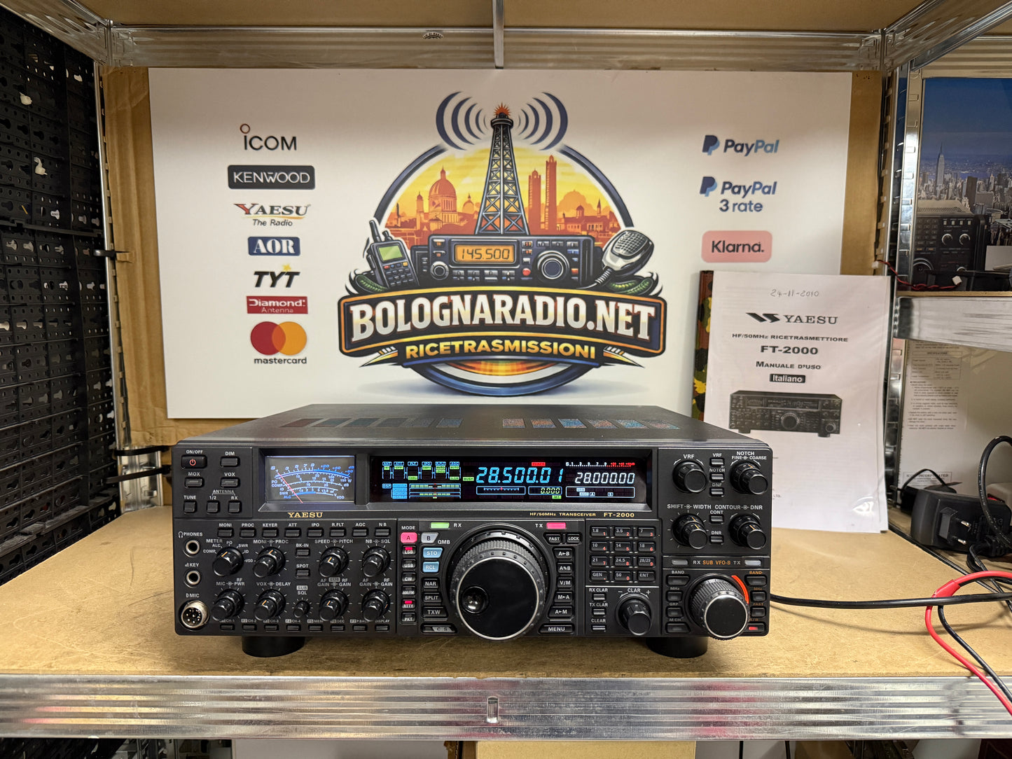 A-1 Yaesu FT 2000 perfetta 100 watt full set Garanzia 6 Mesi